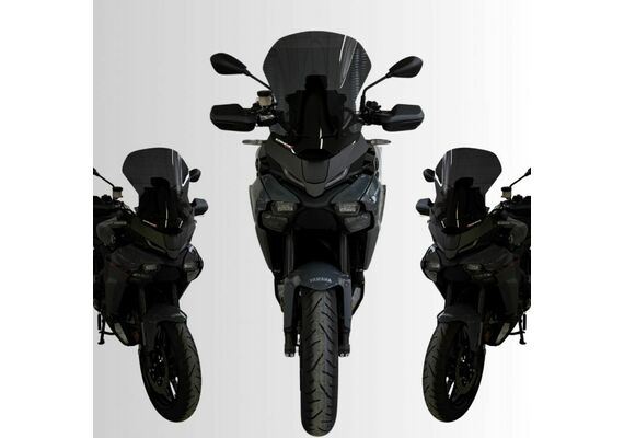 ERMAX ΖΕΛΑΤΊΝΑ YAMAHA TRACER 9 GT 2025-2026 ΨΗΛΉ 46CM ΣΚΟΎΡΟ ΦΙΜΈ