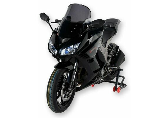 ERMAX ΖΕΛΑΤΊΝΑ KAWASAKI Z 1000SX 2011-2016 ΨΗΛΉ 50CM ΣΚΟΎΡΟ ΦΙΜΈ