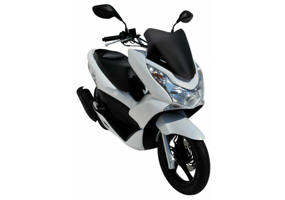 ERMAX ΖΕΛΑΤΊΝΑ HONDA PCX 125/150 2010-2013 ΚΟΝΤΉ 37CM ΣΚΟΎΡΟ ΦΙΜΈ