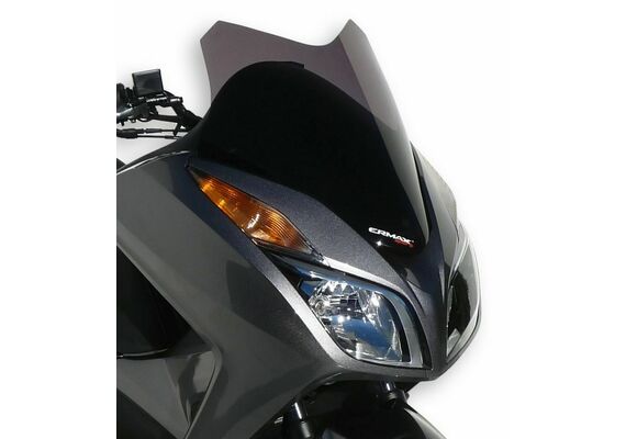 ERMAX ΖΕΛΑΤΊΝΑ HONDA FORZA 300 2013-2017 ΚΟΝΤΉ 41CM ΣΚΟΎΡΟ ΦΙΜΈ