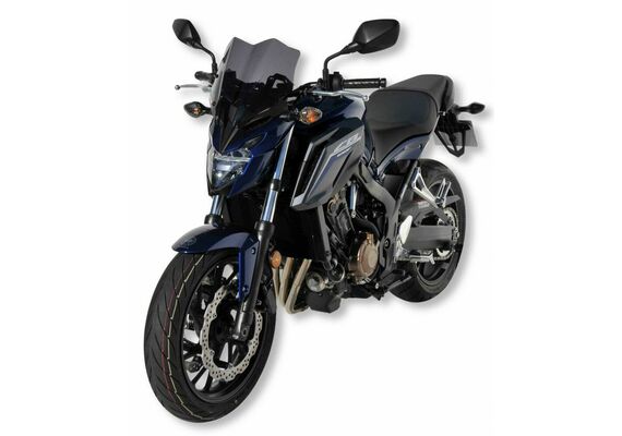 ERMAX ΖΕΛΑΤΊΝΑ HONDA CB 650F 2017-2018 ΚΟΝΤΉ 31CM ΣΚΟΎΡΟ ΦΙΜΈ