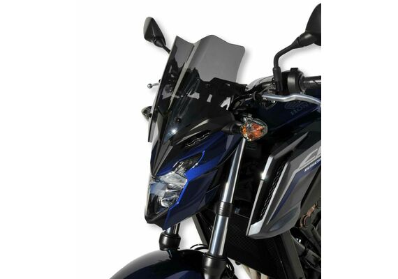 ERMAX ΖΕΛΑΤΊΝΑ HONDA CB 650F 2017-2018 ΚΟΝΤΉ 31CM ΣΚΟΎΡΟ ΦΙΜΈ