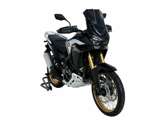 ERMAX ΖΕΛΑΤΊΝΑ HONDA AFRICA TWIN 1100L CRF ADVENTURE 2020-2024 ΚΟΝΤΉ 39CM ΣΚΟΎΡΟ ΦΙΜΈ