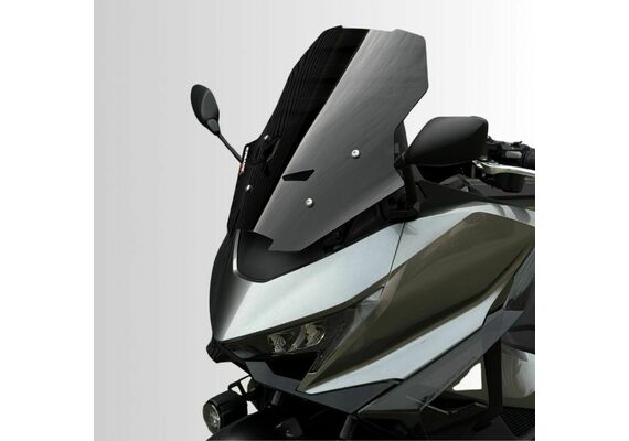 ERMAX ΖΕΛΑΤΊΝΑ HONDA FORZA 750 2025-2026 ΚΟΝΤΉ 48CM ΣΚΟΎΡΟ ΦΙΜΈ