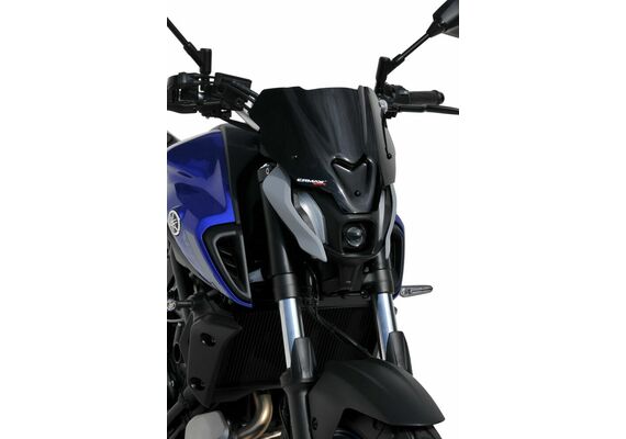 ERMAX ΖΕΛΑΤΊΝΑ YAMAHA MT 07 2021-2024 ΚΟΝΤΉ 25CM ΣΚΟΎΡΟ ΦΙΜΈ