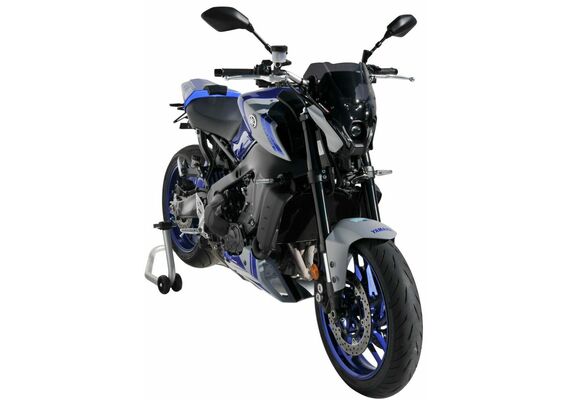 ERMAX ΖΕΛΑΤΊΝΑ YAMAHA MT 09 2021-2023 ΚΟΝΤΉ 21CM ΣΚΟΎΡΟ ΦΙΜΈ