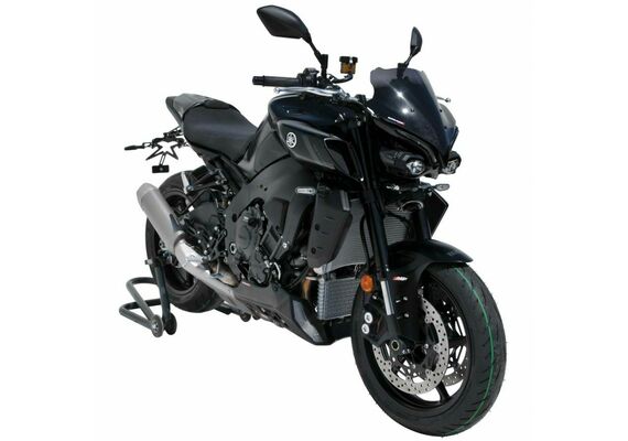 ERMAX ΖΕΛΑΤΊΝΑ YAMAHA MT 10 2022-2024 ΚΟΝΤΉ 35CM ΣΚΟΎΡΟ ΦΙΜΈ