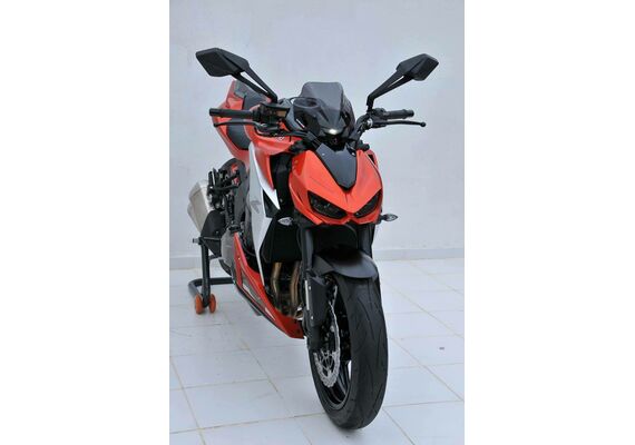 ERMAX ΖΕΛΑΤΊΝΑ KAWASAKI Z 1000 2014-2020 ΚΟΝΤΉ 27CM ΣΚΟΎΡΟ ΦΙΜΈ