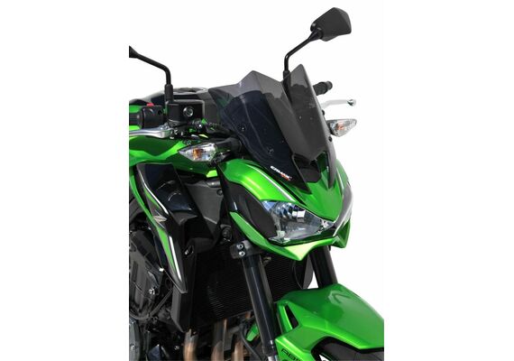 ERMAX ΖΕΛΑΤΊΝΑ KAWASAKI Z 900 2017-2019 ΚΟΝΤΉ 30CM ΣΚΟΎΡΟ ΦΙΜΈ