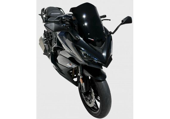 ERMAX ΖΕΛΑΤΊΝΑ KAWASAKI Z 1000 SX 2017-2019 ΚΟΝΤΉ 44CM ΣΚΟΎΡΟ ΦΙΜΈ