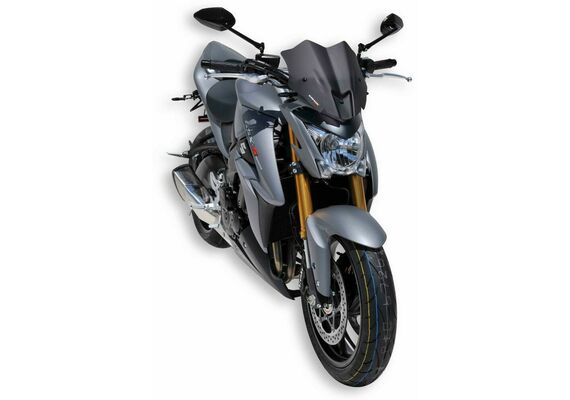 ERMAX ΖΕΛΑΤΊΝΑ SUZUKI GSX S 1000 2015-2021 ΚΟΝΤΉ 30CM ΣΚΟΎΡΟ ΦΙΜΈ