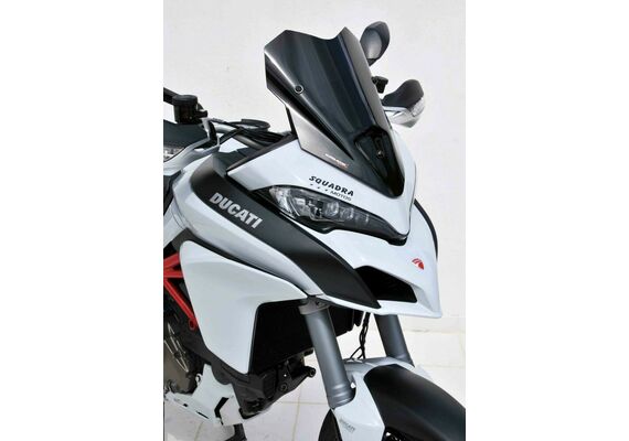 ERMAX ΖΕΛΑΤΊΝΑ DUCATI MULTISTRADA 1200 2015-2017 ΚΟΝΤΉ 39CM ΣΚΟΎΡΟ ΦΙΜΈ