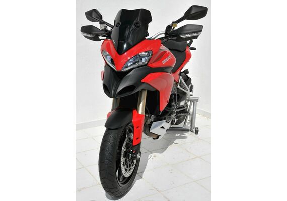 ERMAX ΖΕΛΑΤΊΝΑ DUCATI MULTISTRADA 1200 2010-2012 ΚΟΝΤΉ 38CM ΣΚΟΎΡΟ ΦΙΜΈ