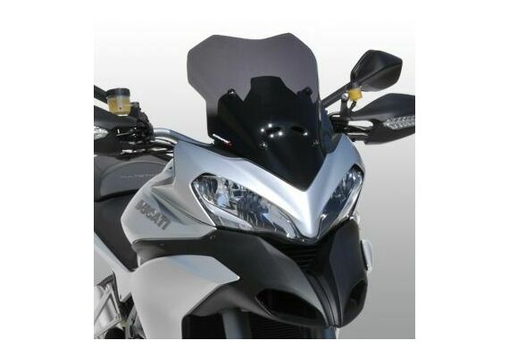 ERMAX ΖΕΛΑΤΊΝΑ DUCATI MULTISTRADA 1200 2013-2014 ΚΟΝΤΉ 39CM ΣΚΟΎΡΟ ΦΙΜΈ