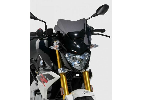 ERMAX ΖΕΛΑΤΊΝΑ BMW G 310R 2017-2023 ΚΟΝΤΉ 30CM ΣΚΟΎΡΟ ΦΙΜΈ