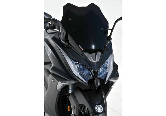 ERMAX ΖΕΛΑΤΊΝΑ KYMCO AK 550 2017-2023 ΚΟΝΤΉ 49CM ΣΚΟΎΡΟ ΦΙΜΈ