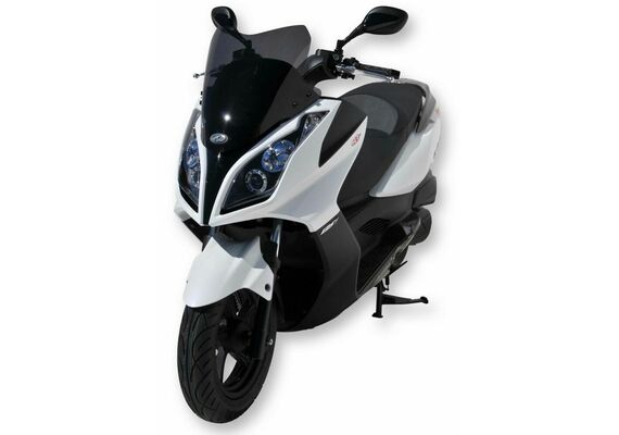 ERMAX ΖΕΛΑΤΊΝΑ KYMCO DOWNTOWN 300 2009-2017 ΚΟΝΤΉ 43CM ΣΚΟΎΡΟ ΦΙΜΈ