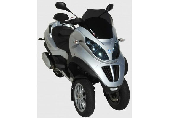ERMAX ΖΕΛΑΤΊΝΑ PIAGGIO MP3 2007-2012 ΚΟΝΤΉ 40CM ΣΚΟΎΡΟ ΦΙΜΈ