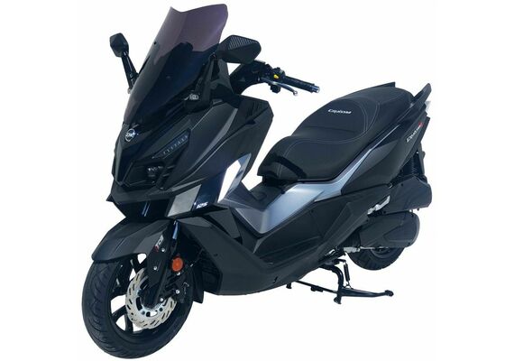 ERMAX ΖΕΛΑΤΊΝΑ SYM CRUISYM 300 2022-2024 ΚΟΝΤΉ 55CM ΣΚΟΎΡΟ ΦΙΜΈ