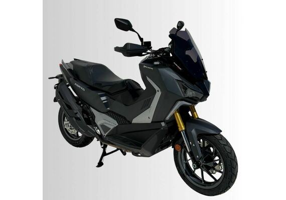 ERMAX ΖΕΛΑΤΊΝΑ SYM ADX 400 TG 2025-2026 ΚΟΝΤΉ ΣΚΟΎΡΟ ΦΙΜΈ