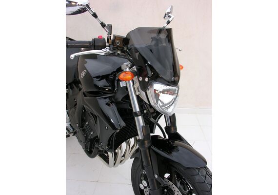 ERMAX ΖΕΛΑΤΊΝΑ NOSE YAMAHA FZ6 S2 2007-2011 26CM ΣΚΟΎΡΟ ΦΙΜΈ