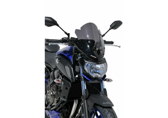 ERMAX ΖΕΛΑΤΊΝΑ NOSE YAMAHA MT 07 2018-2020 39CM ΣΚΟΎΡΟ ΦΙΜΈ