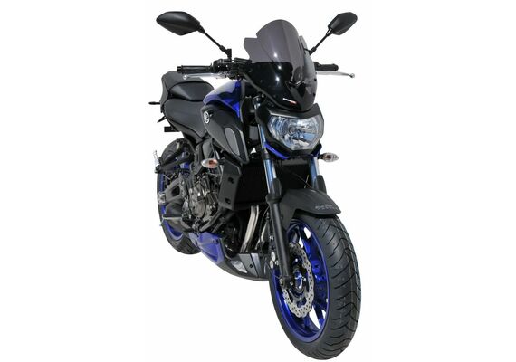 ERMAX ΖΕΛΑΤΊΝΑ NOSE YAMAHA MT 07 2018-2020 39CM ΣΚΟΎΡΟ ΦΙΜΈ
