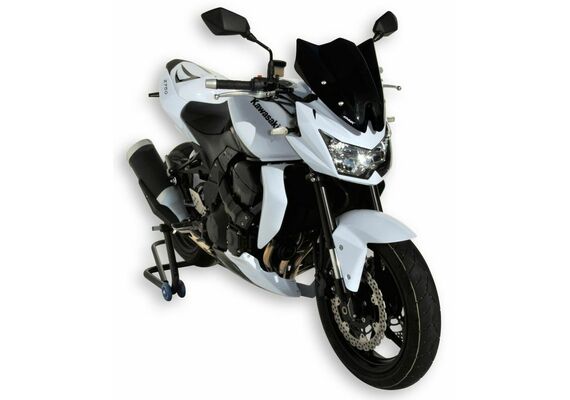 ERMAX ΖΕΛΑΤΊΝΑ NOSE KAWASAKI Z750 LOOK 1000 2007-2012 39CM ΣΚΟΎΡΟ ΦΙΜΈ