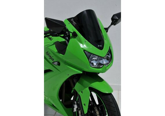 ERMAX ΖΕΛΑΤΊΝΑ KAWASAKI NINJA 250R 2008-2012 AEROMAX ΣΚΟΎΡΟ ΦΙΜΈ