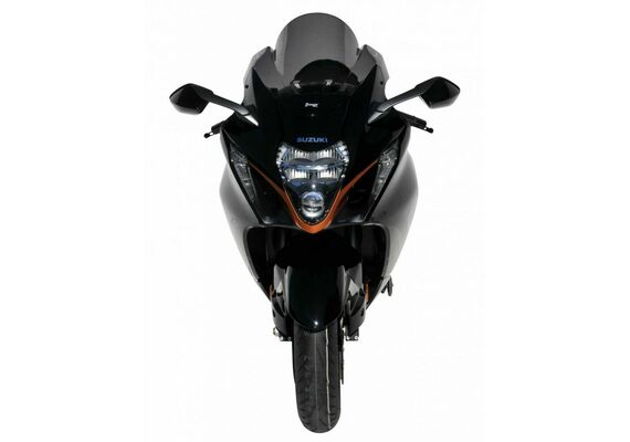 ERMAX ΖΕΛΑΤΊΝΑ SUZUKI GSXR 1300 HAYABUSA 2021-2026 AEROMAX ΣΚΟΎΡΟ ΦΙΜΈ
