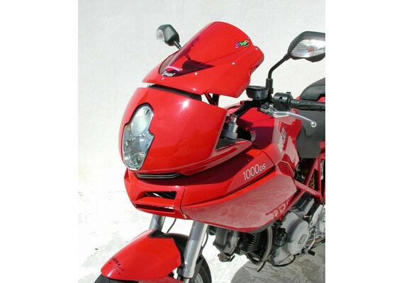 ERMAX ΖΕΛΑΤΊΝΑ DUCATI MULTISTRADA 620 1000 1100 2004-2009 AEROMAX ΣΚΟΎΡΟ ΦΙΜΈ