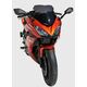 ERMAX ΖΕΛΑΤΊΝΑ KAWASAKI Z 650 2017-2019 ΚΟΝΤΉ 35CM ΣΚΟΎΡΟ ΦΙΜΈ