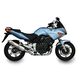 MIVV OVAL EXHAUST SLIP-ON HONDA CBF 600 2004-2011 ST. STEEL