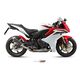 MIVV GP EXHAUST SLIP-ON HONDA CB 600F HORNET 07-13 CBR 600 F 11-13 CARBON