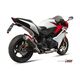 MIVV GP EXHAUST SLIP-ON HONDA CB 600F HORNET 07-13 CBR 600 F 11-13 CARBON