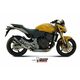 MIVV GP EXHAUST SLIP-ON HONDA CB 600F HORNET 07-13 CBR 600 F 11-13 BLACK