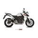 MIVV GP EXHAUST SLIP-ON HONDA CB 500 F / X CBR 500R 2013-2015 BLACK