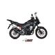 MIVV OVAL EXHAUST SLIP-ON HONDA CB 500 X 2022-2023 CARBON