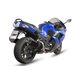 MIVV OVAL EXHAUST SLIP-ONS KAWASAKI ZZR 1400 2008-2011 BLACK