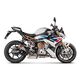 AKRAPOVIC EXHAUST SLIP-ON BMW S 1000RR 2019-2024 TITANIUM