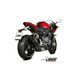 MIVV SR-1 EXHAUST SLIP-ON TRIUMPH SPEED TRIPLE 1200 RR / RS 2021-2024 BLACK TITANIUM