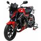 ERMAX ΖΕΛΑΤΊΝΑ HONDA CB 500F 2016-2018 ΚΟΝΤΉ ΣΚΟΎΡΟ ΦΙΜΈ