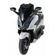ERMAX ΖΕΛΑΤΊΝΑ HONDA FORZA 350 2021-2024 ΚΟΝΤΉ 39CM ΣΚΟΎΡΟ ΦΙΜΈ