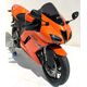 ERMAX ΖΕΛΑΤΊΝΑ KAWASAKI ZX6R 2005-2008 ZX10R 2006-2007 LIGHT BLACK