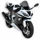 ERMAX ΖΕΛΑΤΊΝΑ KAWASAKI ZX 10R 2008-2010 AEROMAX ΣΚΟΎΡΟ ΦΙΜΈ