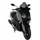 ERMAX ΖΕΛΑΤΊΝΑ YAMAHA XMAX 400 2018-2020 ΚΟΝΤΉ HYPER 39CM ΣΚΟΎΡΟ ΦΙΜΈ