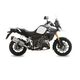 MIVV SPEED EDGE EXHAUST SLIP-ON SUZUKI V STROM 1000 14-19 1050 20-23 ST. STEEL