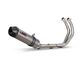 MIVV OVAL ΟΛΌΣΩΜΗ ΕΞΆΤΜΙΣΗ YAMAHA XSR 700 2016-2021 TITANIUM