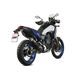 MIVV OVAL ΤΕΛΙΚΌ ΕΞΆΤΜΙΣΗΣ YAMAHA TENERE 700 2019-2024 BLACK TITANIUM