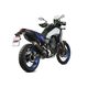 MIVV OVAL ΤΕΛΙΚΌ ΕΞΆΤΜΙΣΗΣ YAMAHA TENERE 700 2019-2024 BLACK